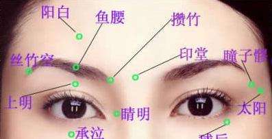 眼部穴位